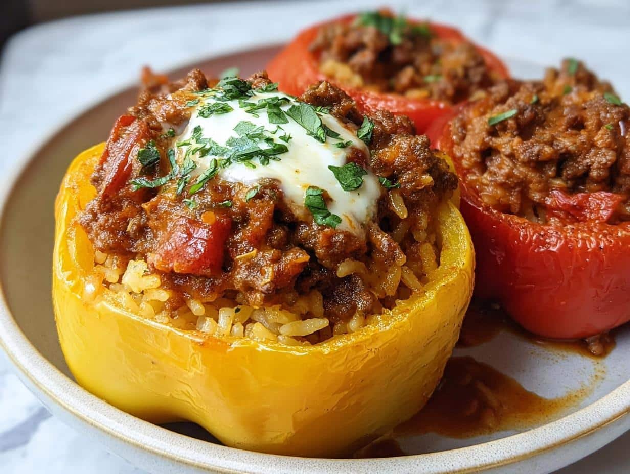 Amazing Stuffed Peppers Rice: 15 Min Prep - Stuffed Peppers Rice - additional detail
