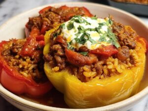 Stuffed Peppers Rice