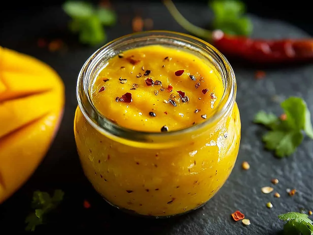 Sweet Spicy Mango Dressing