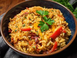 Vegan Cajun Risotto