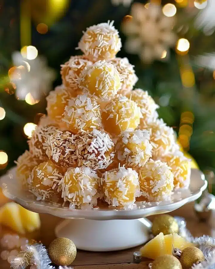 Colorful Pineapple Christmas Balls for festive holiday decorations
