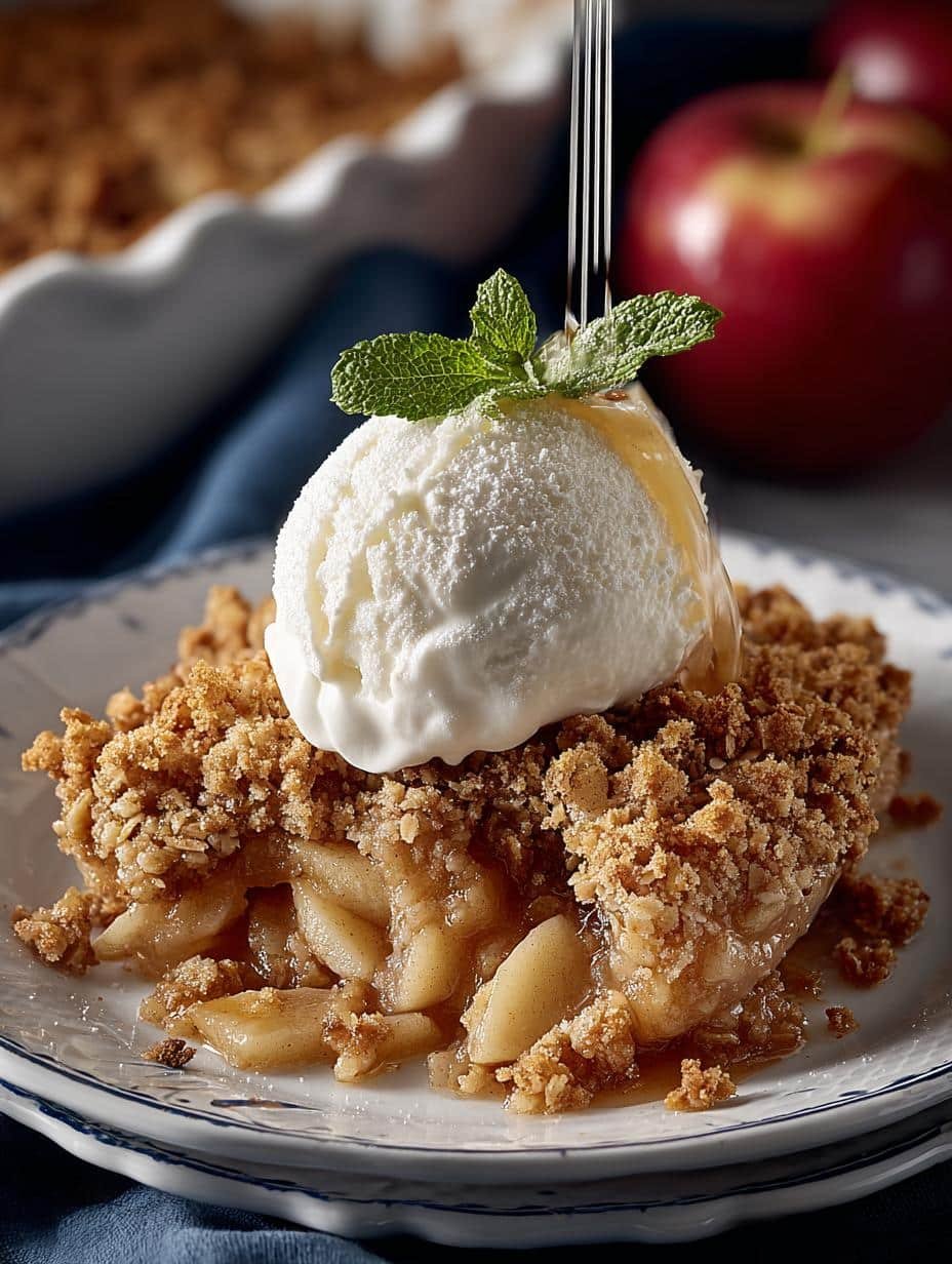 Delicious Apple Crisp: 5 Steps to a Cozy Fall Dessert 2 Delicious Apple Crisp: 5 Steps to a Cozy Fall Dessert - Apple Crisp - main visual representation