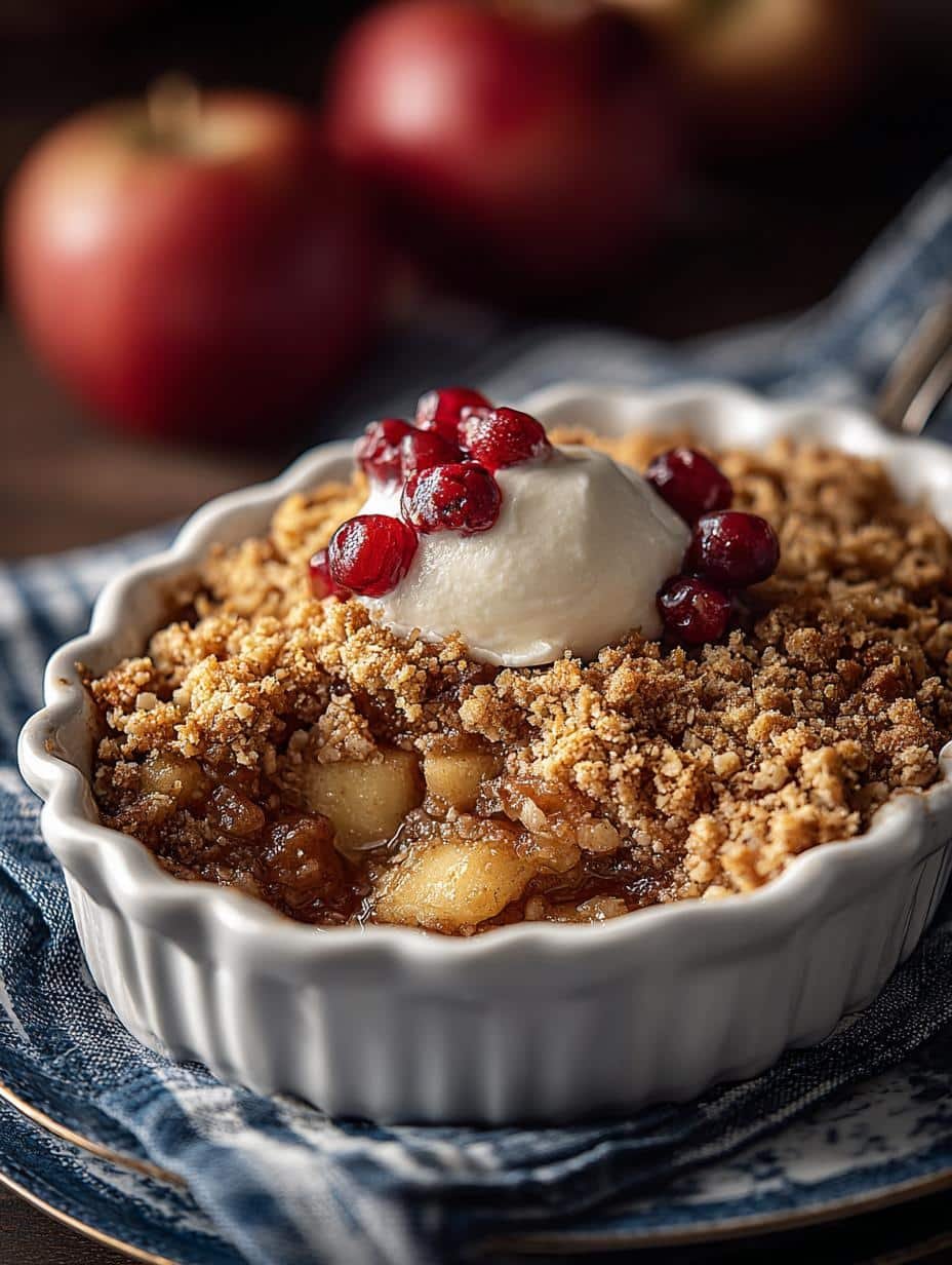 Delicious Apple Crisp: 5 Steps to a Cozy Fall Dessert 3 Delicious Apple Crisp: 5 Steps to a Cozy Fall Dessert - Apple Crisp - additional detail