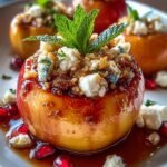 Baked Apples with Feta
