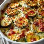 Baked Zucchini Cheese Dinner
