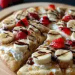 Banana Split Fruit Pizza