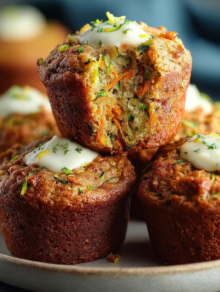 Carrot Cake Zucchini Muffins: 12 Irresistibly Moist Treats 2 Carrot Cake Zucchini Muffins: 12 Irresistibly Moist Treats - Carrot Cake Zucchini Muffins - main visual representation