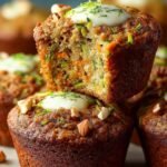 Carrot Cake Zucchini Muffins