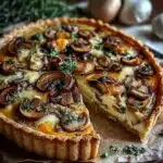 Chestnut Pumpkin Mushroom Tarts