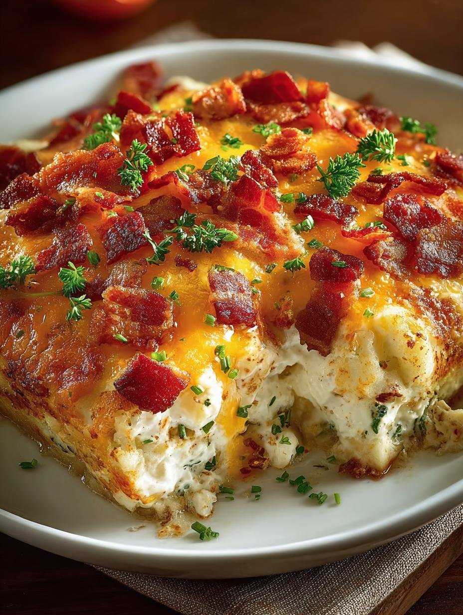 Chicken Beef Bacon Ranch: A Comforting Casserole Delight 3 Chicken Beef Bacon Ranch: A Comforting Casserole Delight - Chicken Beef Bacon Ranch - additional detail