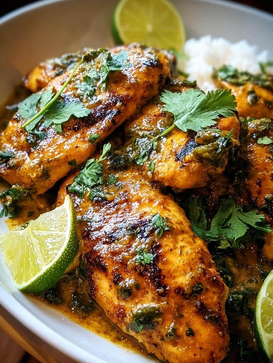 Chicken Poblano: Taste 2 amazing smoky flavors - Chicken Poblano For Servings - additional detail