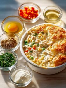 Chicken Pot Pie Pasta