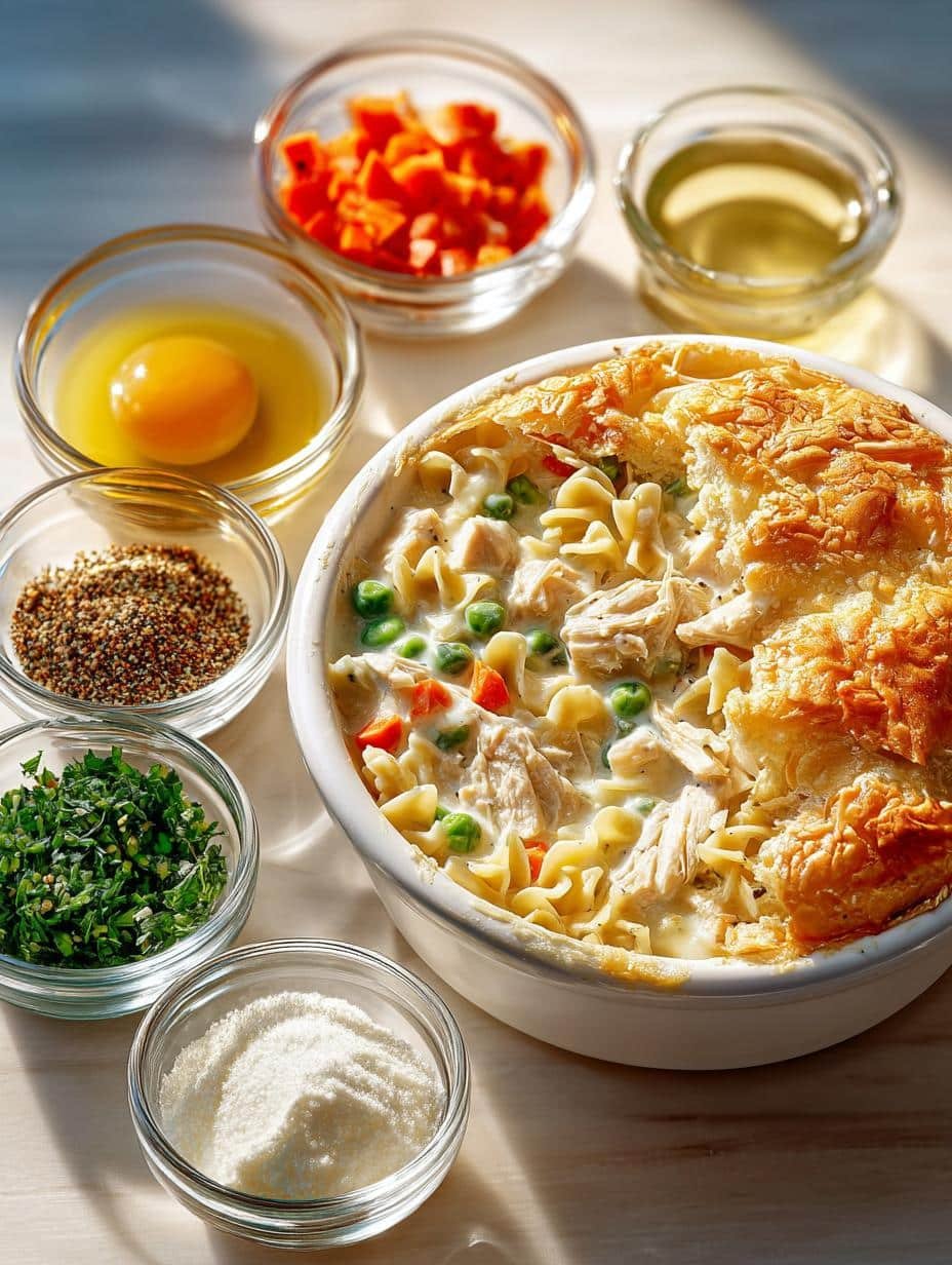 Chicken Pot Pie Pasta