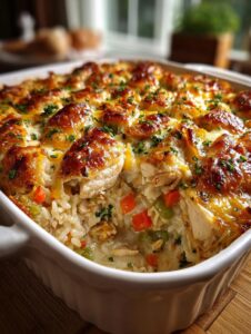 Chicken Rice Casserole Dinner