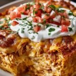 Chicken Taco Casserole Flavorful