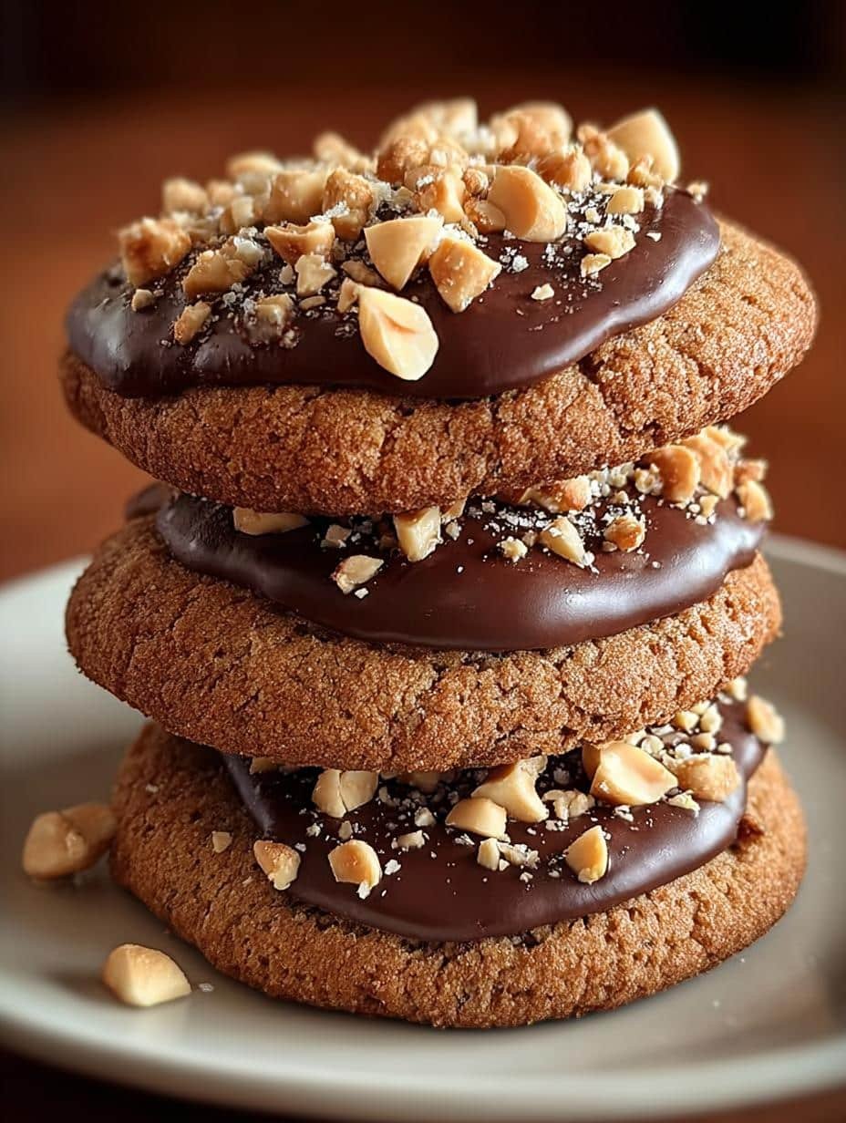 Chocolate Hazelnut Crunch Cookies: 24 Irresistible Treats - Chocolate Hazelnut Crunch Cookies - additional detail