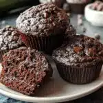 Chocolate Zucchini Muffins