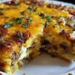 Chorizo Potato Egg Casserole