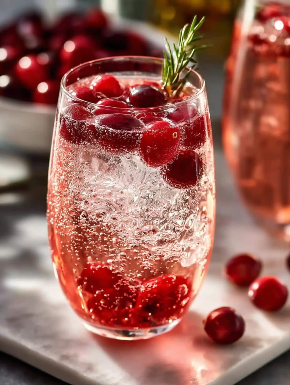Delightful Christmas Cranberry Spritzer Recipe 2 Delightful Christmas Cranberry Spritzer Recipe - Christmas Cranberry Spritzer - main visual representation