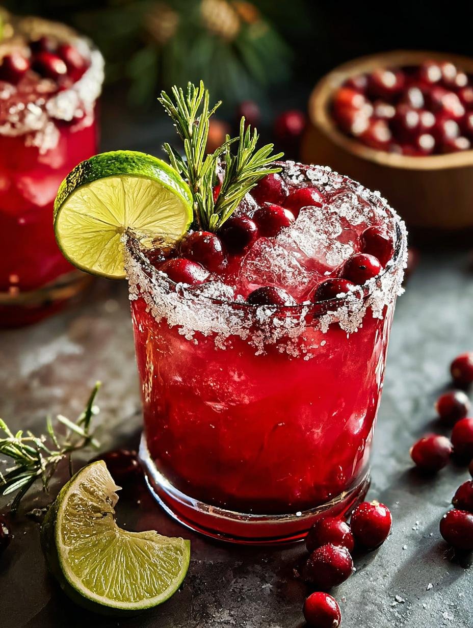 Christmas Mistletoe Margarita: Amazing Holiday Drink - Christmas Mistletoe Margarita - additional detail