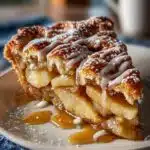 Cinnamon Roll Apple Pie