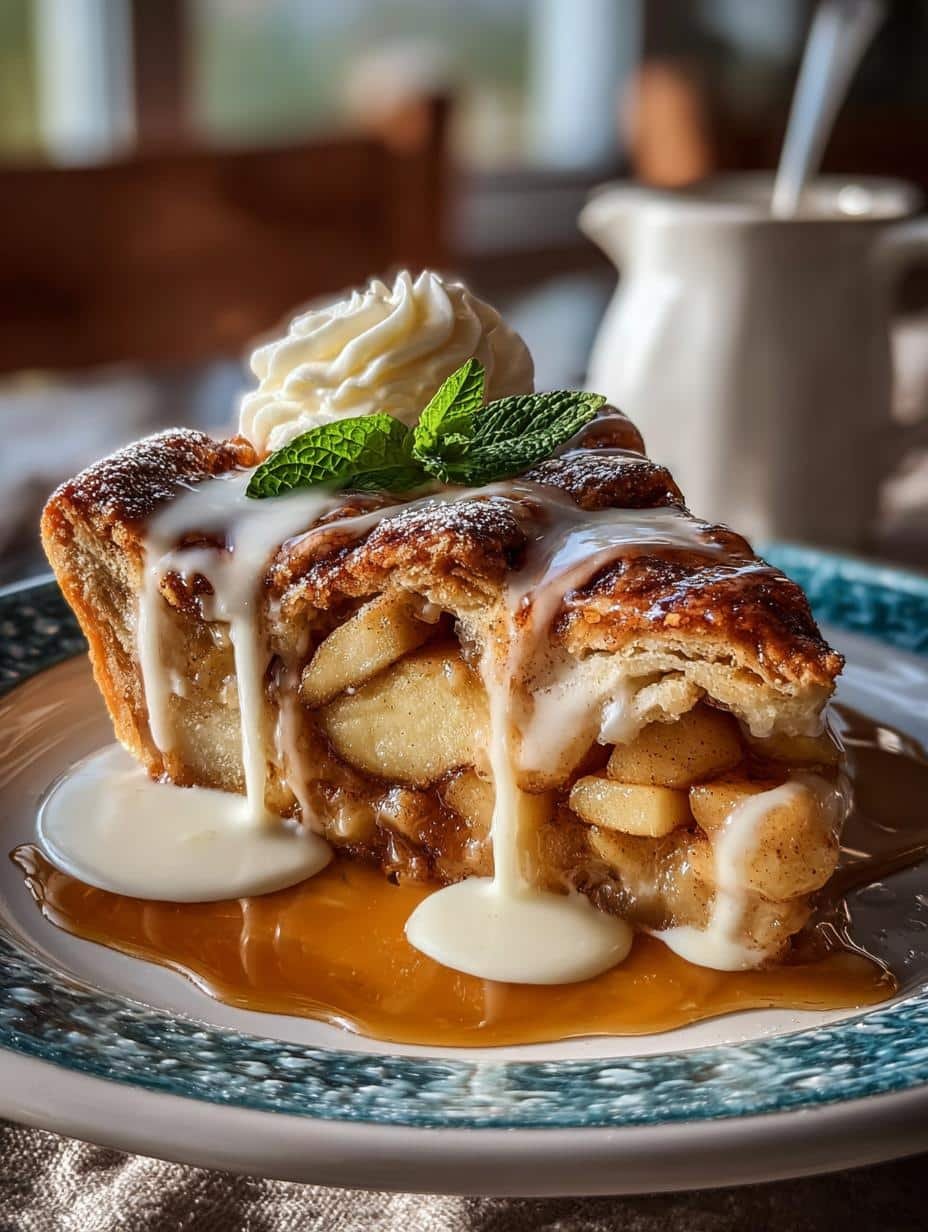 Irresistible Cinnamon Roll Apple Pie Recipe in 30 Minutes 3 Irresistible Cinnamon Roll Apple Pie Recipe in 30 Minutes - Cinnamon Roll Apple Pie - additional detail