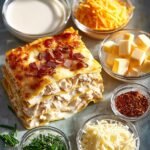 Crack Chicken Lasagna