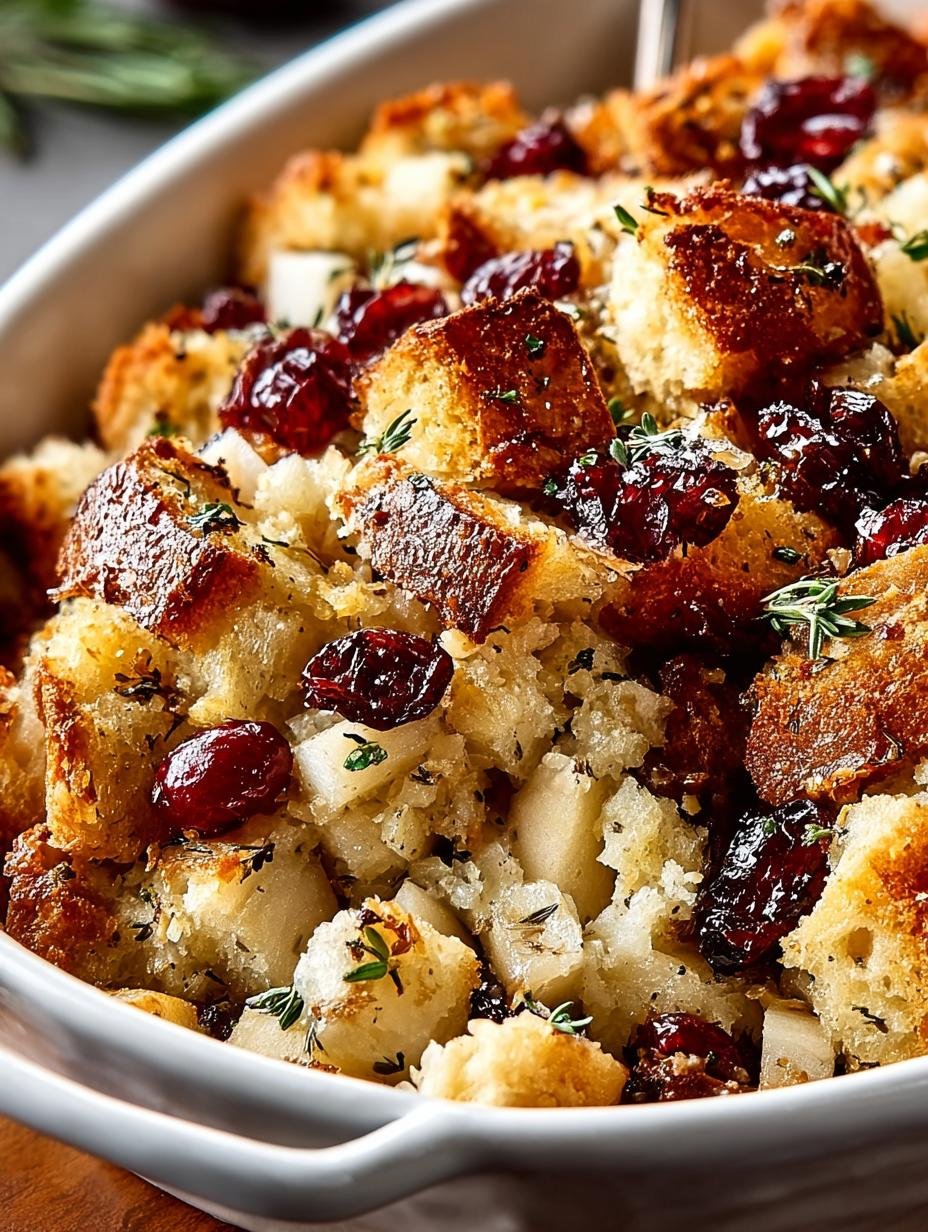 Cranberry Apple Stuffing: 8 Reasons to Love This Dish 2 Cranberry Apple Stuffing: 8 Reasons to Love This Dish - Cranberry Apple Stuffing - main visual representation