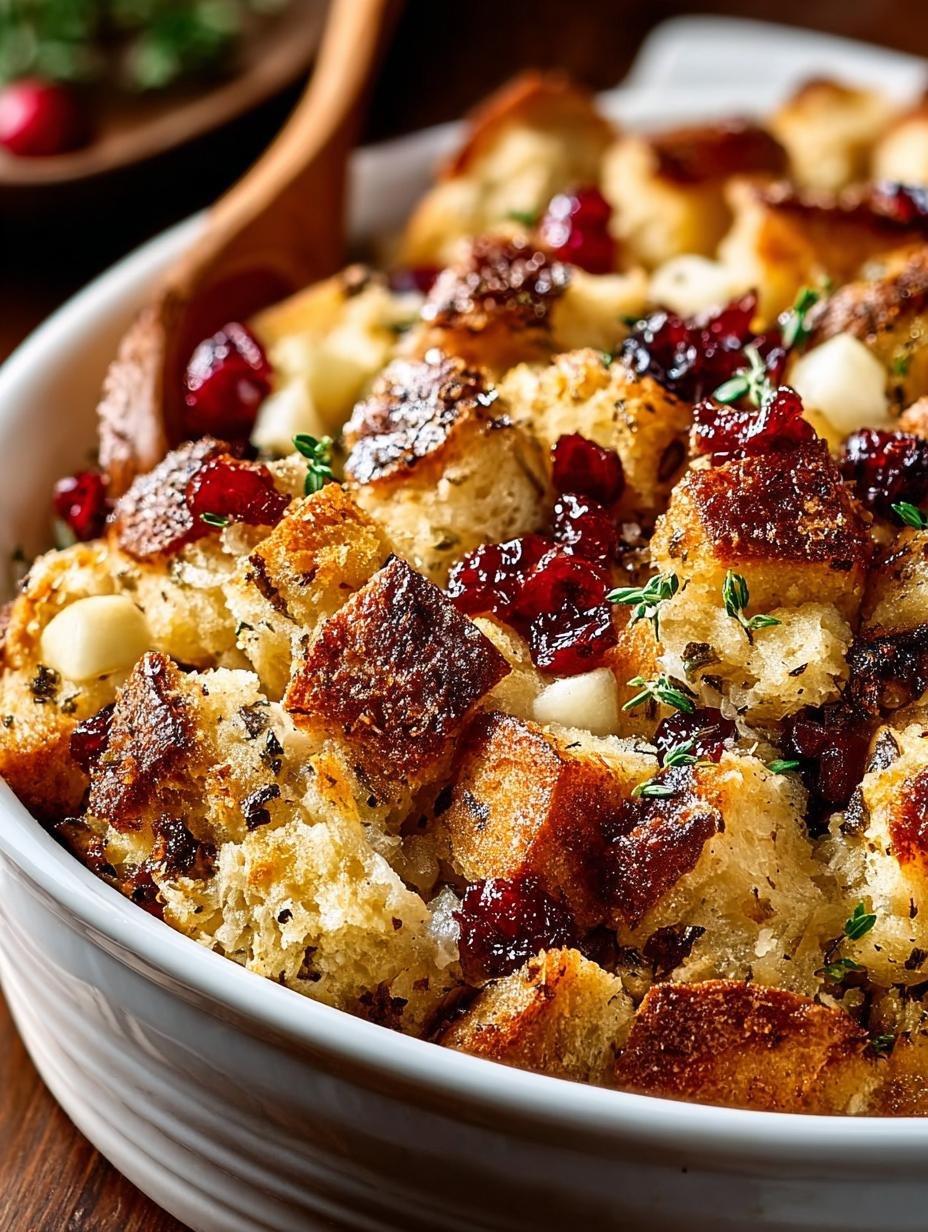 Cranberry Apple Stuffing: 8 Reasons to Love This Dish 3 Cranberry Apple Stuffing: 8 Reasons to Love This Dish - Cranberry Apple Stuffing - additional detail
