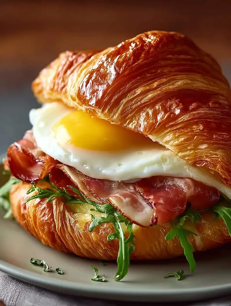 Croissant Breakfast Sandwich Start: 7 Amazing Ideas 1 Croissant Breakfast Sandwich Start