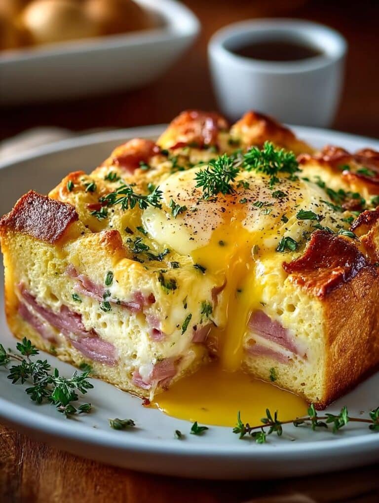 Eggs Benedict Casserole Brunch