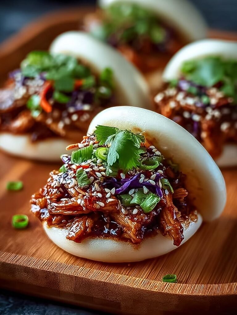 Flavorful Korean Chicken Bao