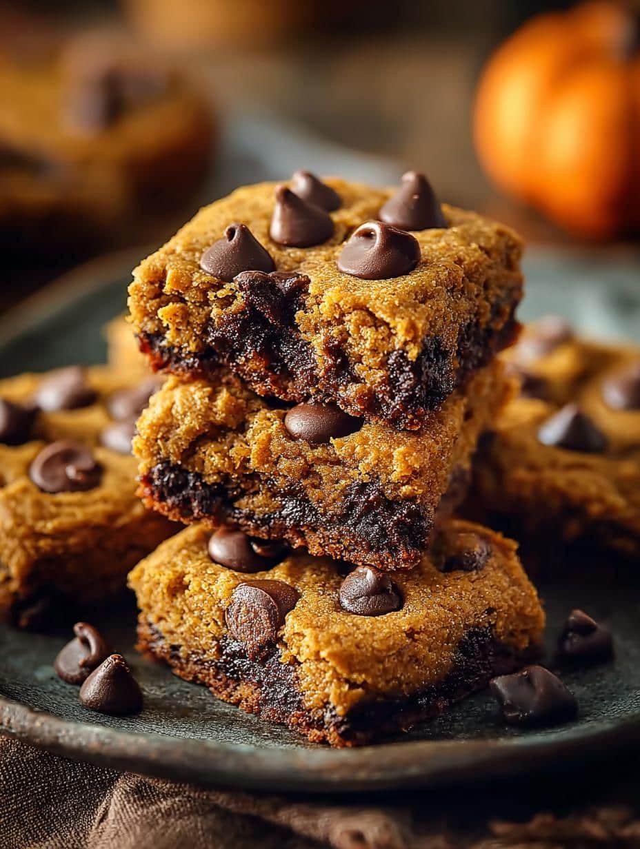 Fudgy Pumpkin Chocolate Chip Bars: 5 Irresistible Reasons - Fudgy Pumpkin Chocolate Chip - main visual representation