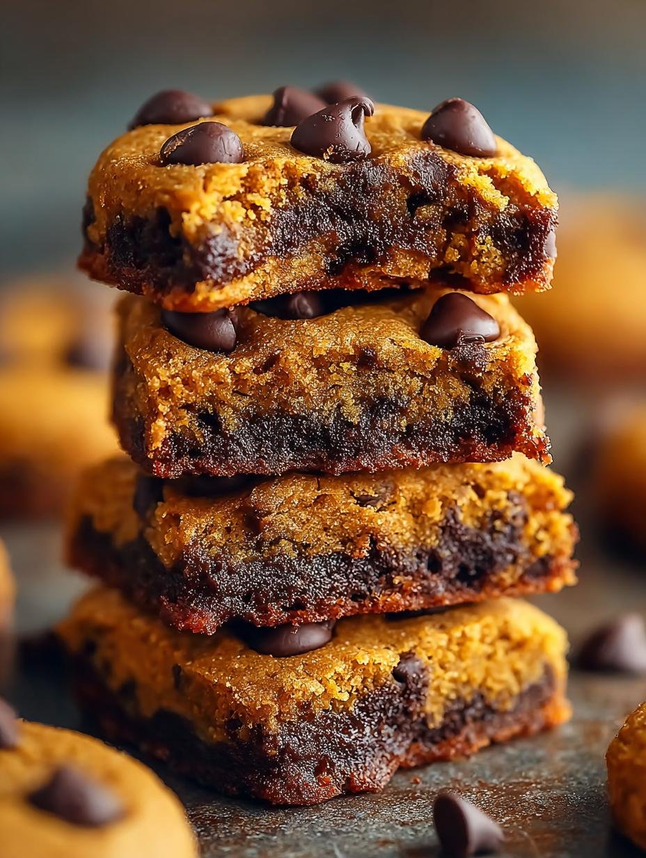 Fudgy Pumpkin Chocolate Chip Bars: 5 Irresistible Reasons - Fudgy Pumpkin Chocolate Chip - additional detail