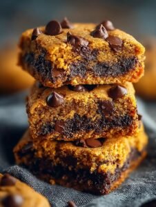 Fudgy Pumpkin Chocolate Chip