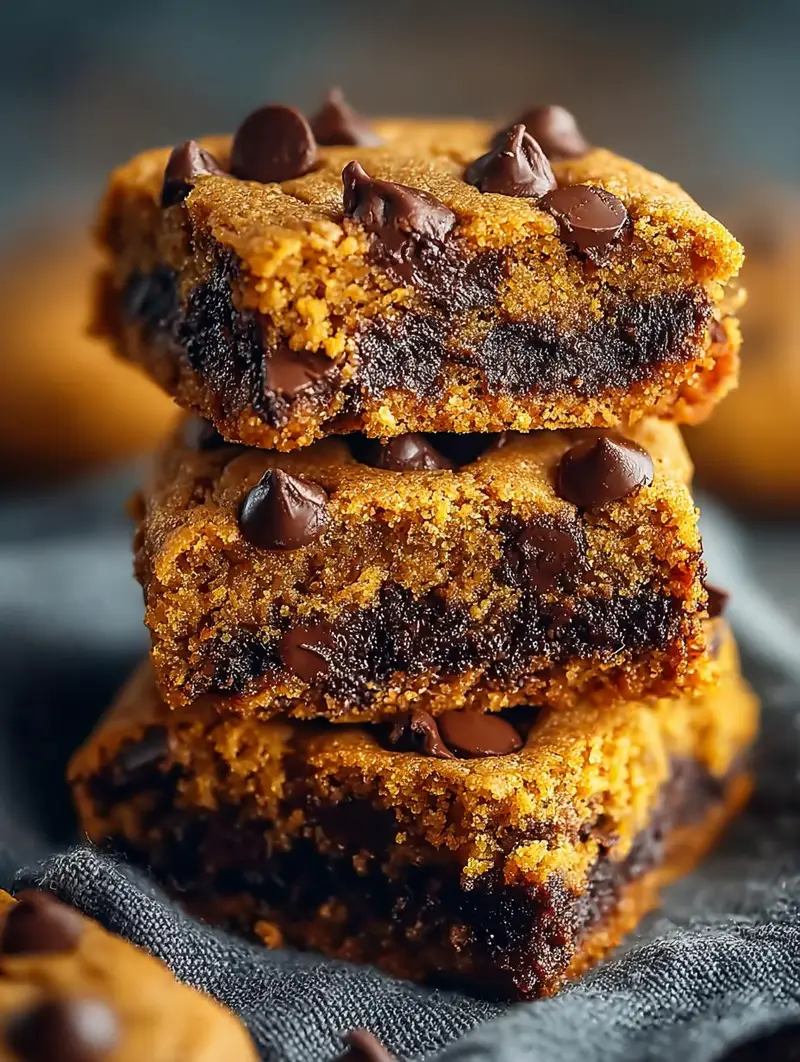 Fudgy Pumpkin Chocolate Chip