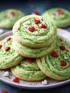 Grinch Sugar Cookies