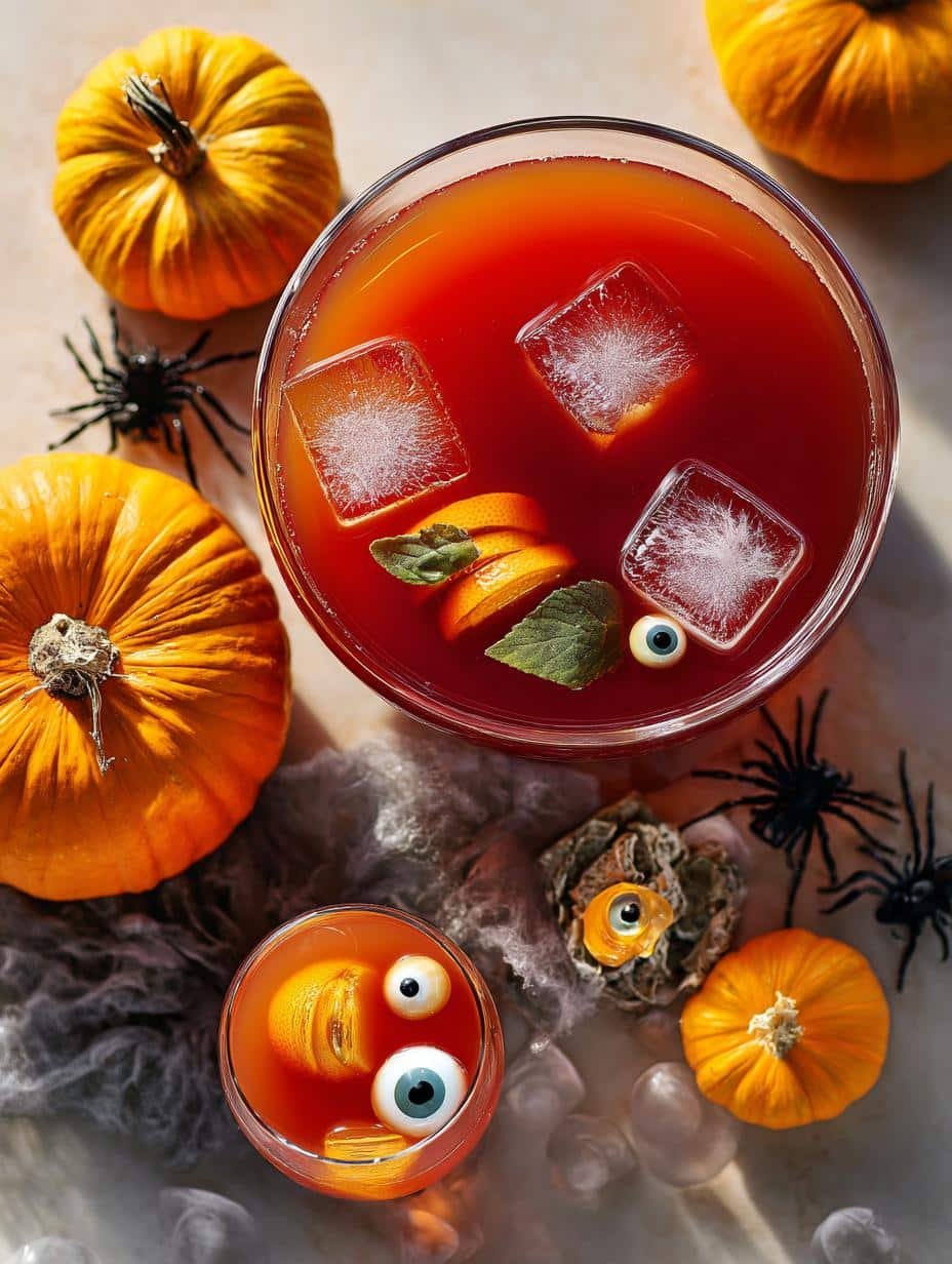 Fruity Halloween Punch: 5-Minute Spooky Delight 3 Fruity Halloween Punch: 5-Minute Spooky Delight - Halloween Punch - additional detail