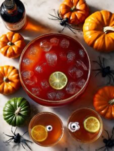 Fruity Halloween Punch: 5-Minute Spooky Delight 4 Halloween Punch
