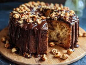 Hazelnut Espresso Cake