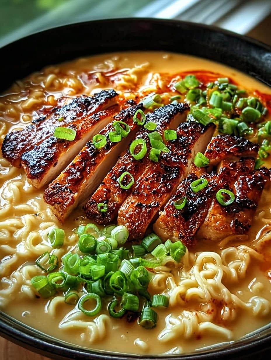 Irresistible Fiery Chicken Ramen: Amazing Flavor - Irresistible Fiery Chicken Ramen - main visual representation