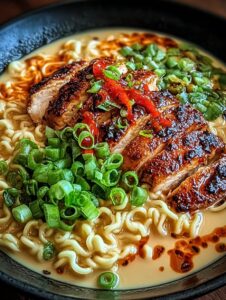 Irresistible Fiery Chicken Ramen