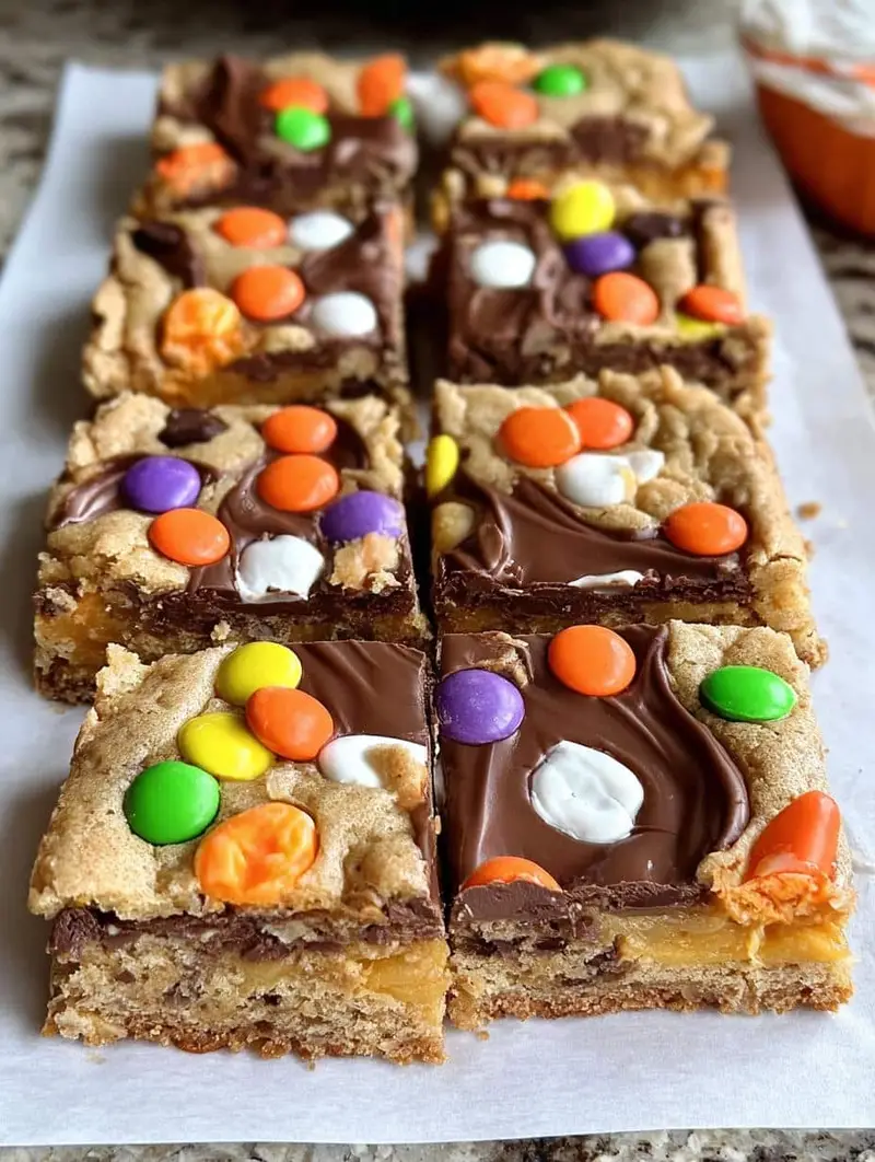 Irresistible Halloween Candy Cookie