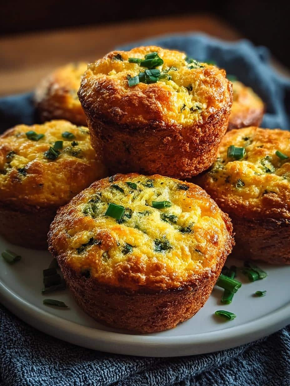 Jalapeno Cheddar Cornbread Muffins: 12 Irresistible Treats - Jalapeno Cheddar Cornbread Muffins - additional detail