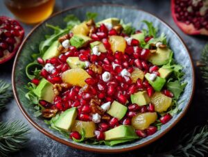 Juicy Christmas Salad: 1 Amazing Recipe 6 Juicy Christmas Salad