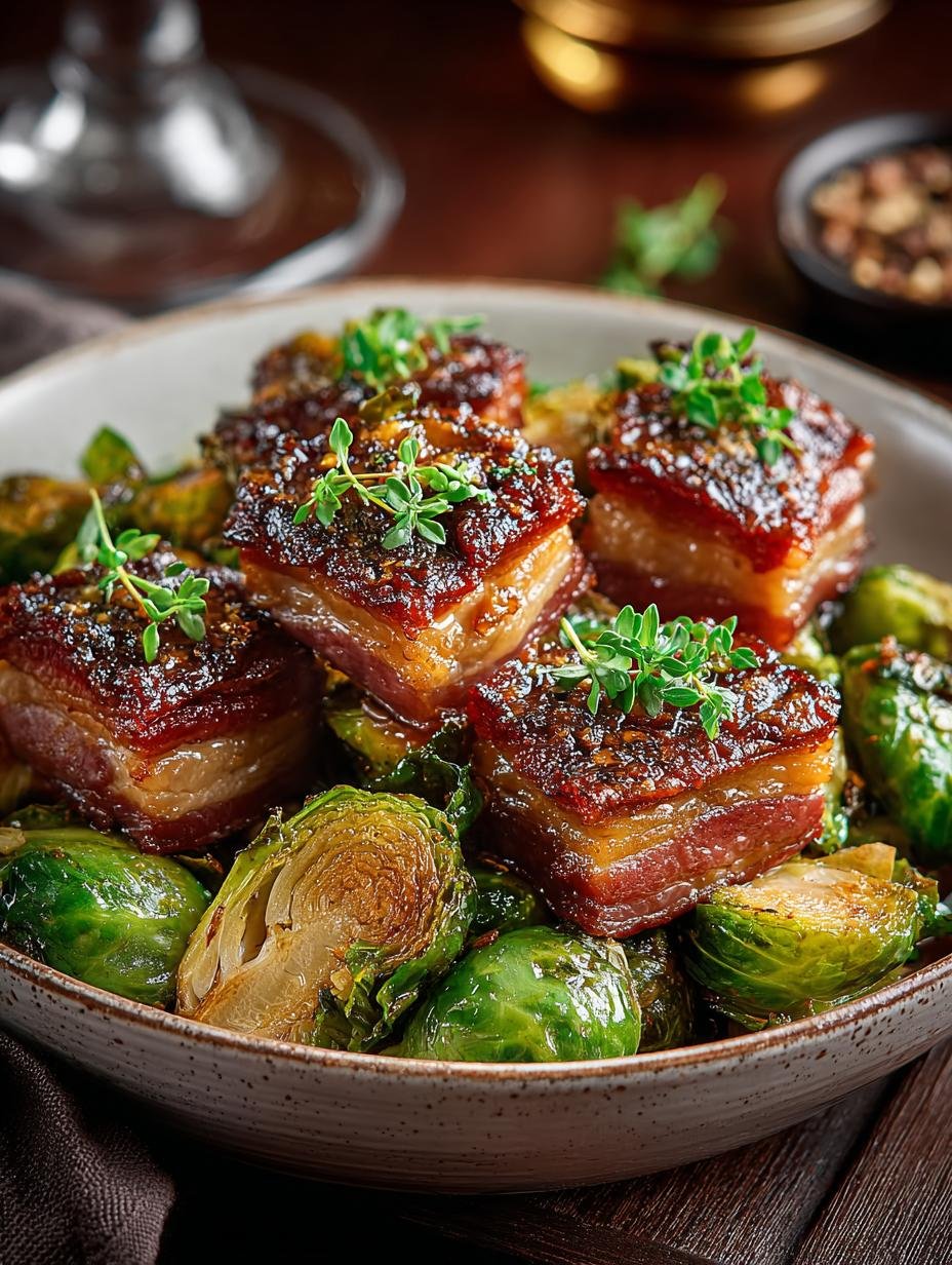 Maple Bourbon Bacon Brussels: 7 Irresistible Secrets 3 Maple Bourbon Bacon Brussels: 7 Irresistible Secrets - Maple Bourbon Bacon Brussels - additional detail