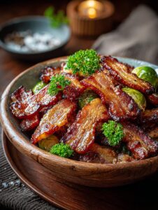 Maple Bourbon Bacon Brussels
