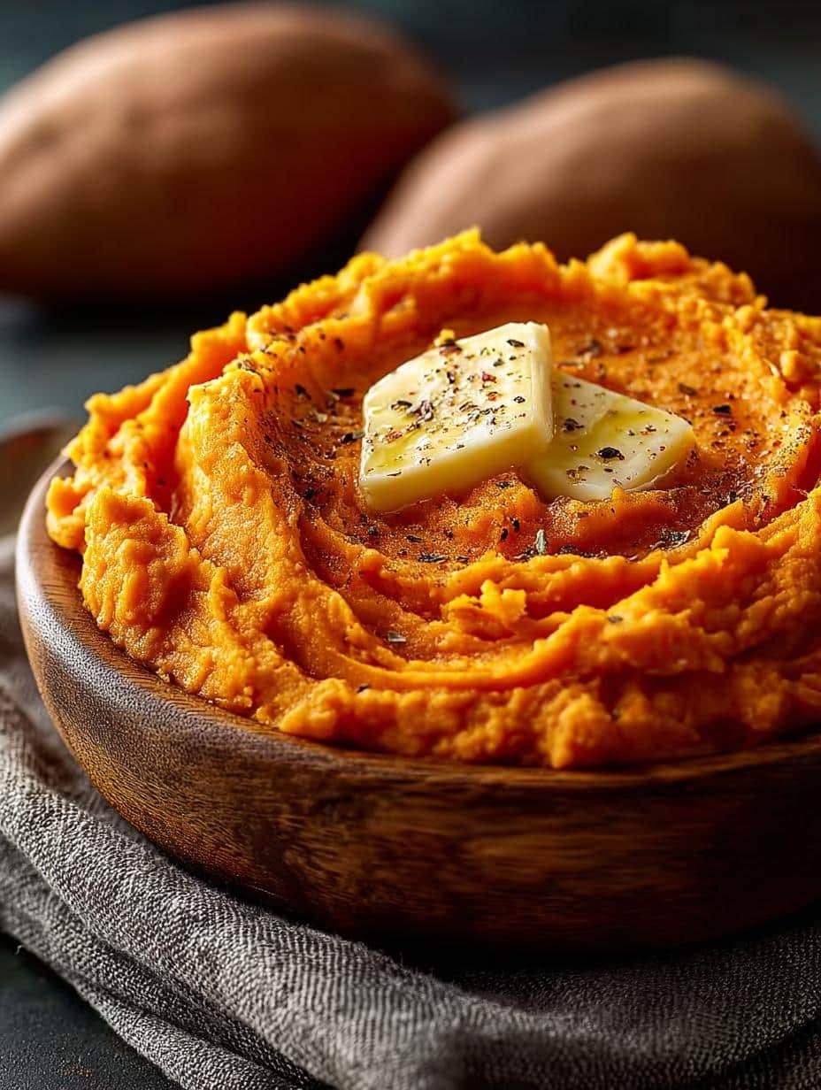 Mashed Sweet Potatoes: 9 Tips for a Perfectly Creamy Dish 2 Mashed Sweet Potatoes: 9 Tips for a Perfectly Creamy Dish - Mashed Sweet Potatoes - main visual representation