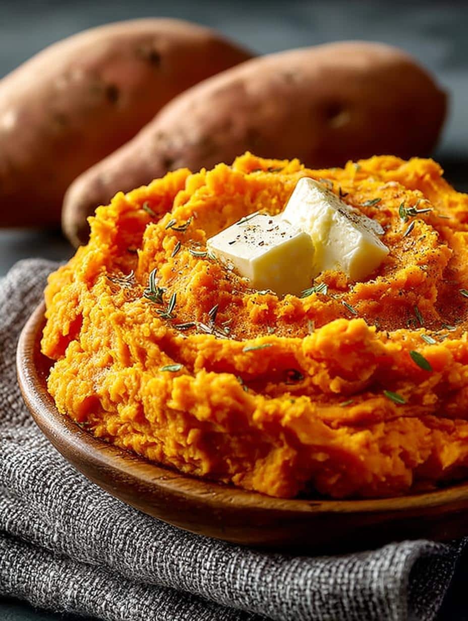 Mashed Sweet Potatoes: 9 Tips for a Perfectly Creamy Dish 3 Mashed Sweet Potatoes: 9 Tips for a Perfectly Creamy Dish - Mashed Sweet Potatoes - additional detail