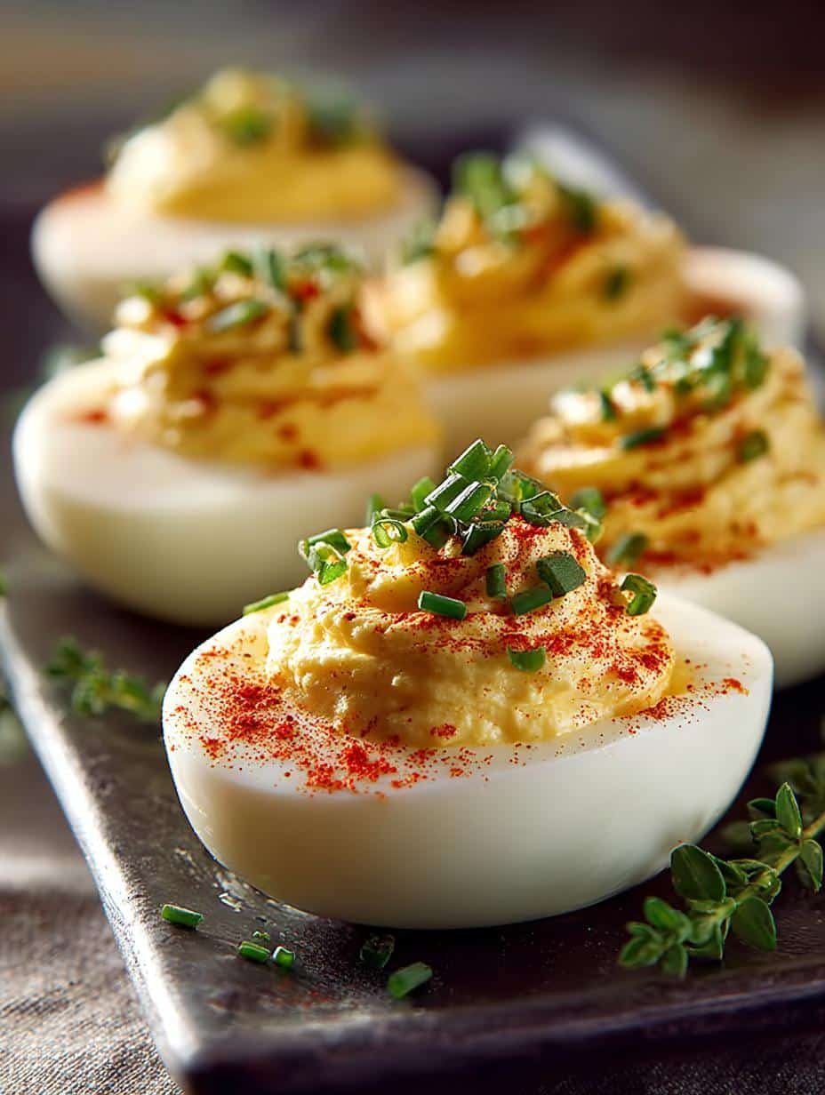 Million Dollar Deviled Eggs